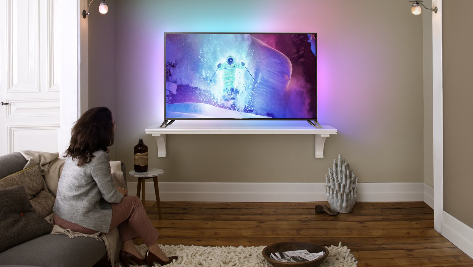 Philips 65PUS9809 UHD Ambilight TV powered by Android