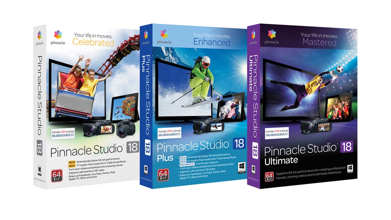 Pinnacle Studio 18: 64-Bit und 4K UHD-Unterstützung